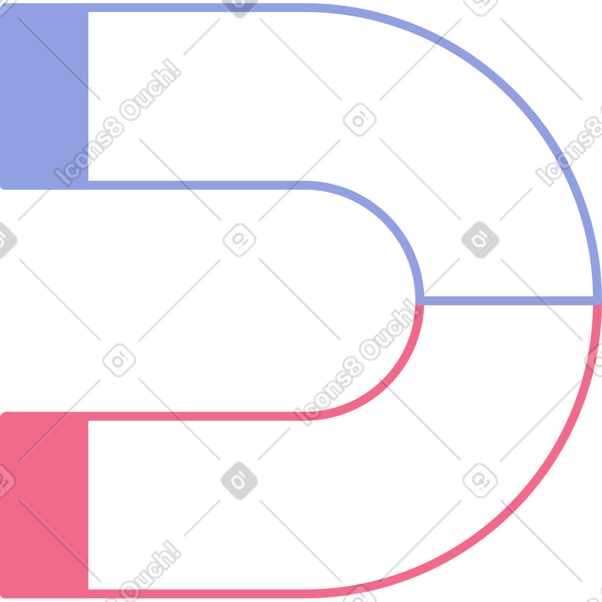Ilustração de Magnético em no estilo Juicy para baixar em PNG, SVG