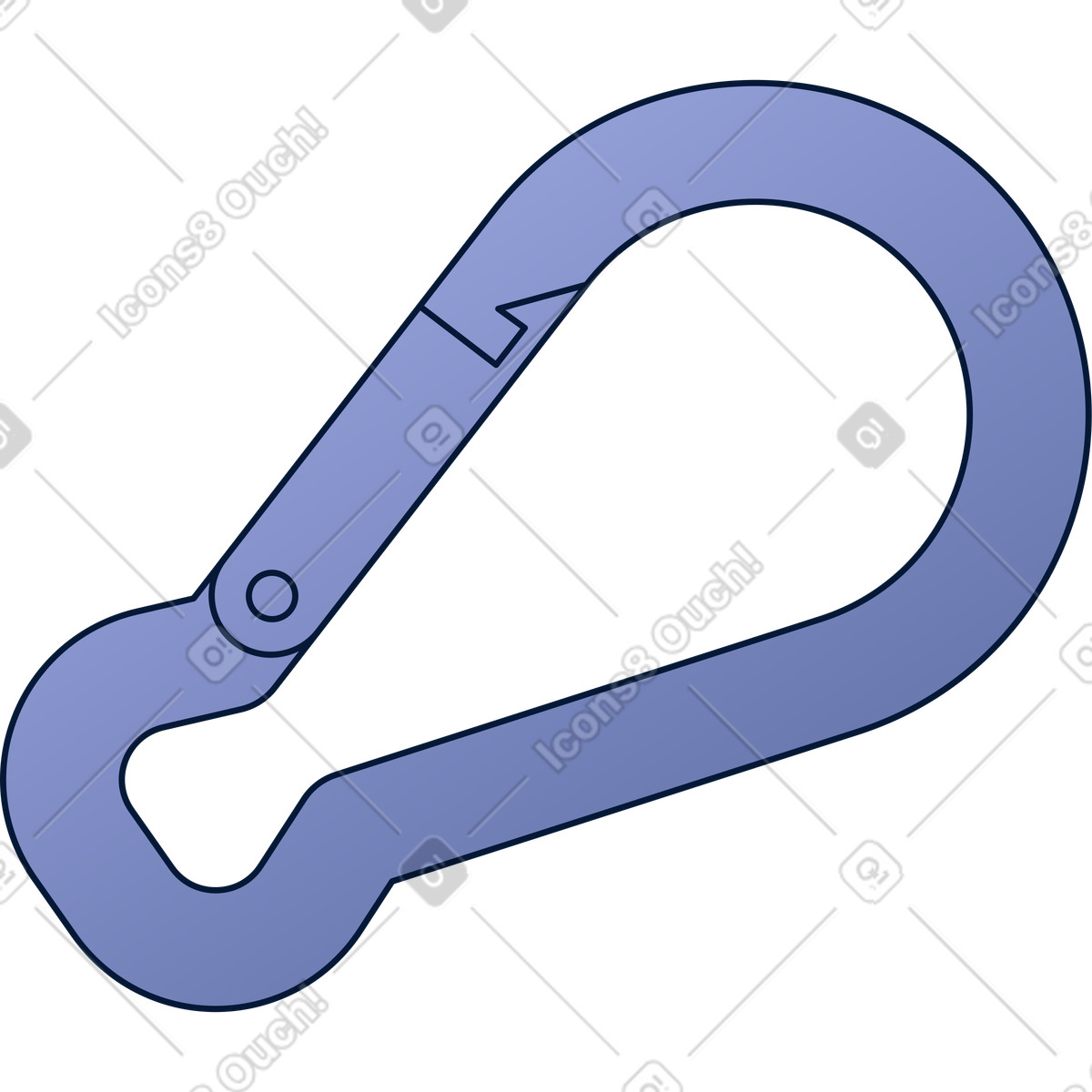 Moschettone illustrazione in stile Neat scarica in PNG, SVG