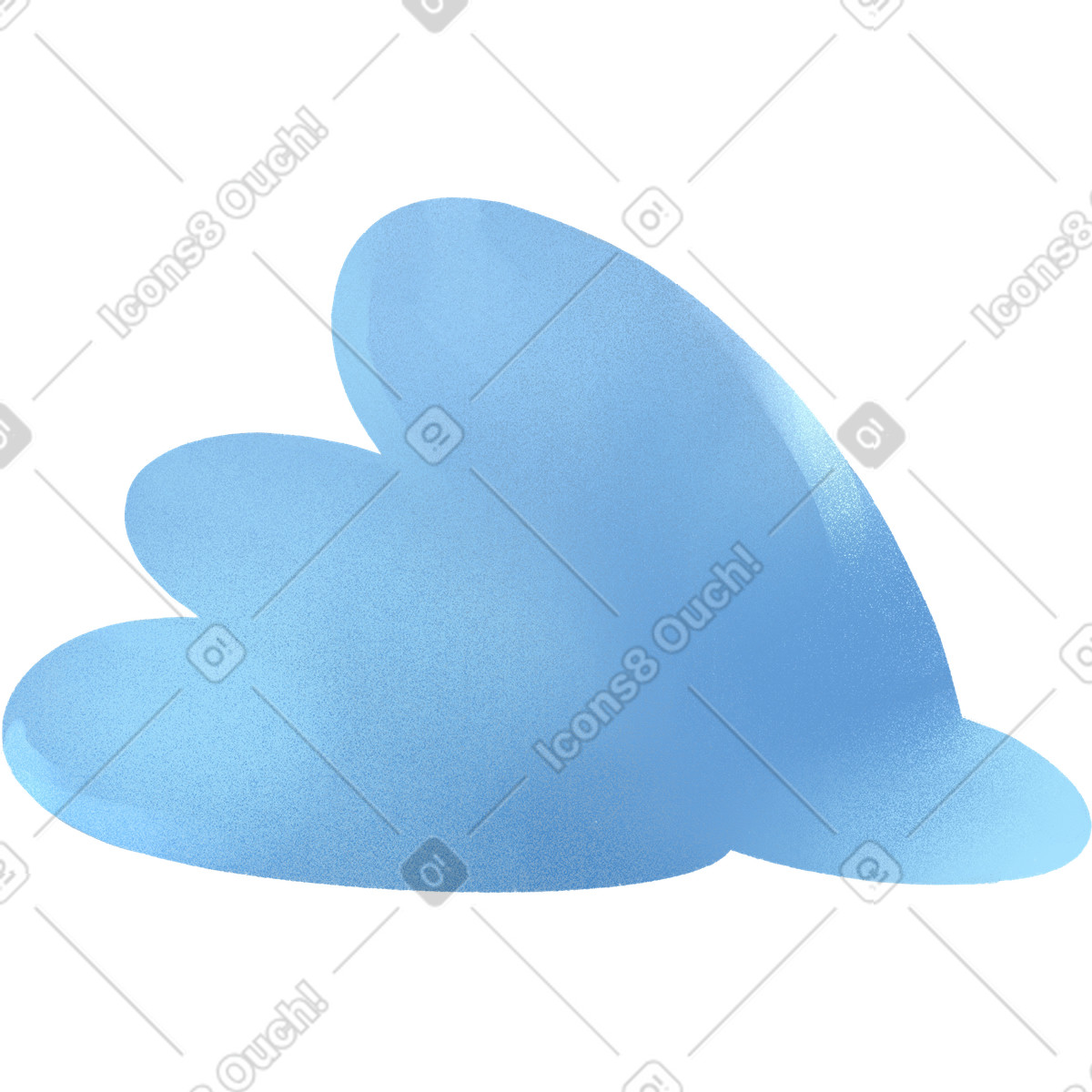Иллюстрация Blue spot в PNG и SVG