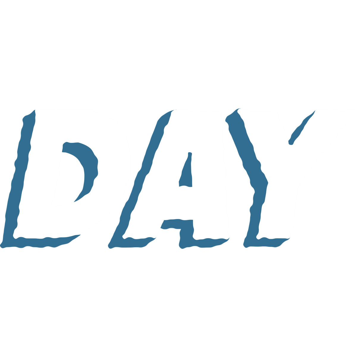 Day word illustration in Cherry style download in PNG, SVG