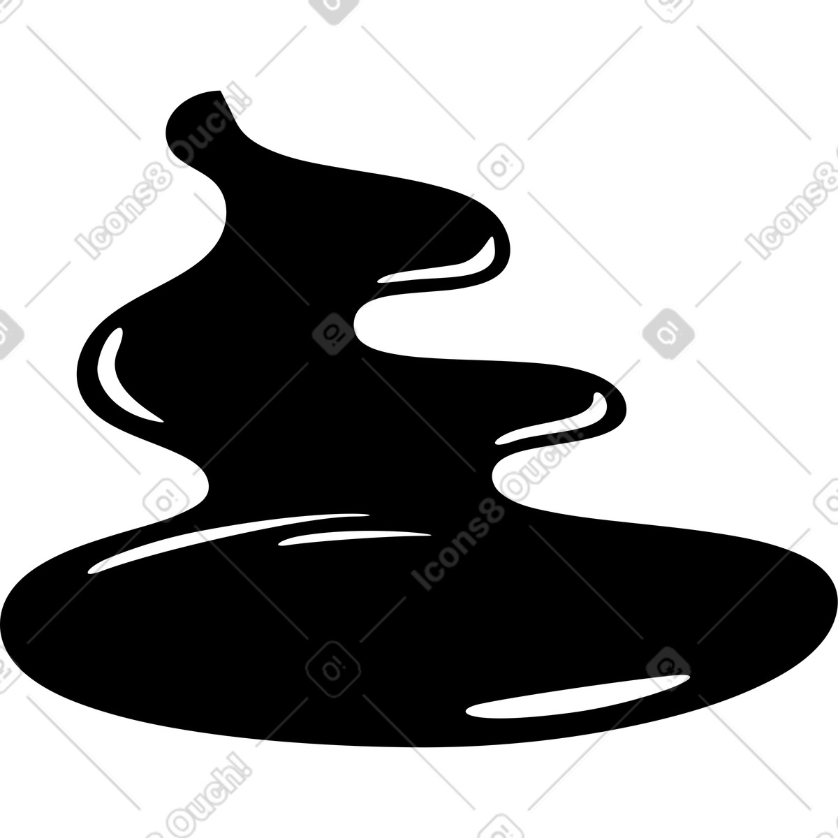 Ilustración Tinta en estilo Looney a descargar en PNG y SVG