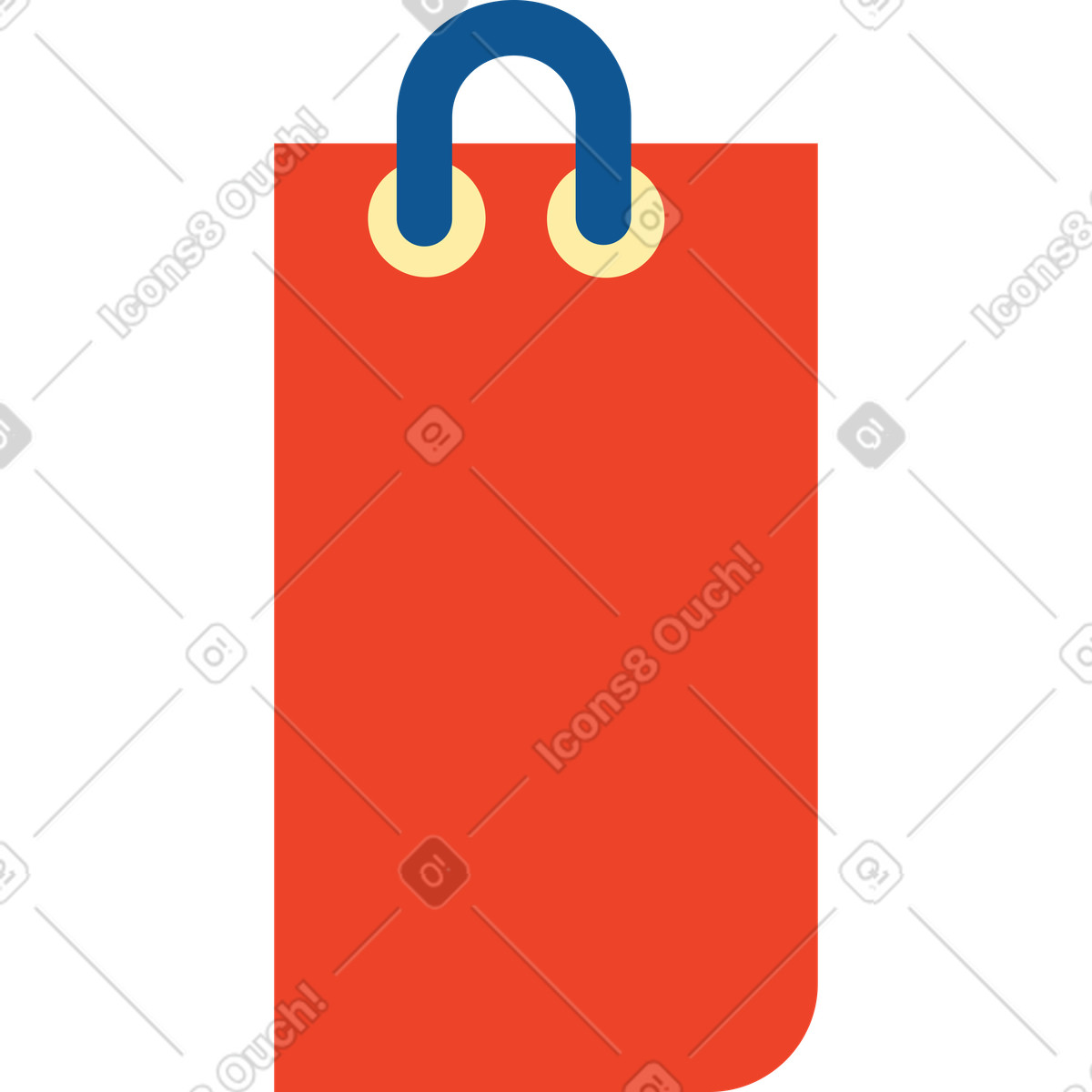 Sacchetto illustrazione in stile Polar scarica in PNG, SVG