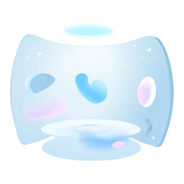 A sleek, modern room filled with soft, gradient pastel colors encapsulates a holographic display. The display showcases a rotating fetus, illuminated with gentle light that highlights its intricate form. Surrounding the hologram are futuristic devices, each designed with smooth lines and a minimalist aesthetic. The walls of the room have soft curves and are adorned with subtle patterns that complement the tranquil atmosphere. Above the holographic display, a soft glow emanates, creating a serene ambiance in the space.