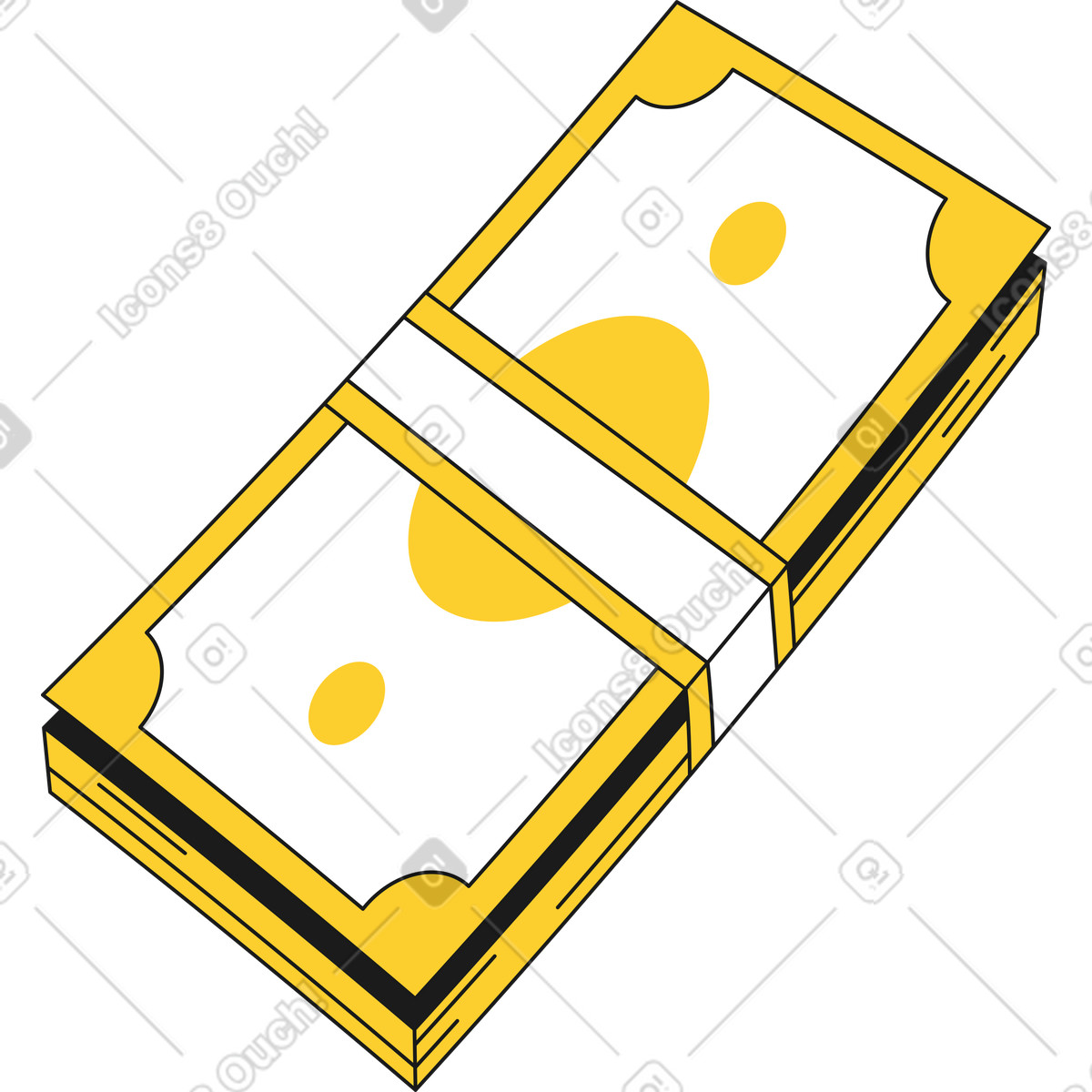 下载 Taxi 风格的 钞票 插画，支持 PNG、SVG 格式