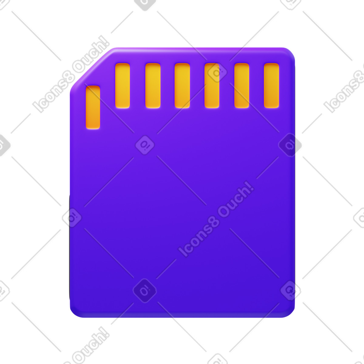 Sd-Illustration im 3D Fluency-Stil als Download in PNG, SVG