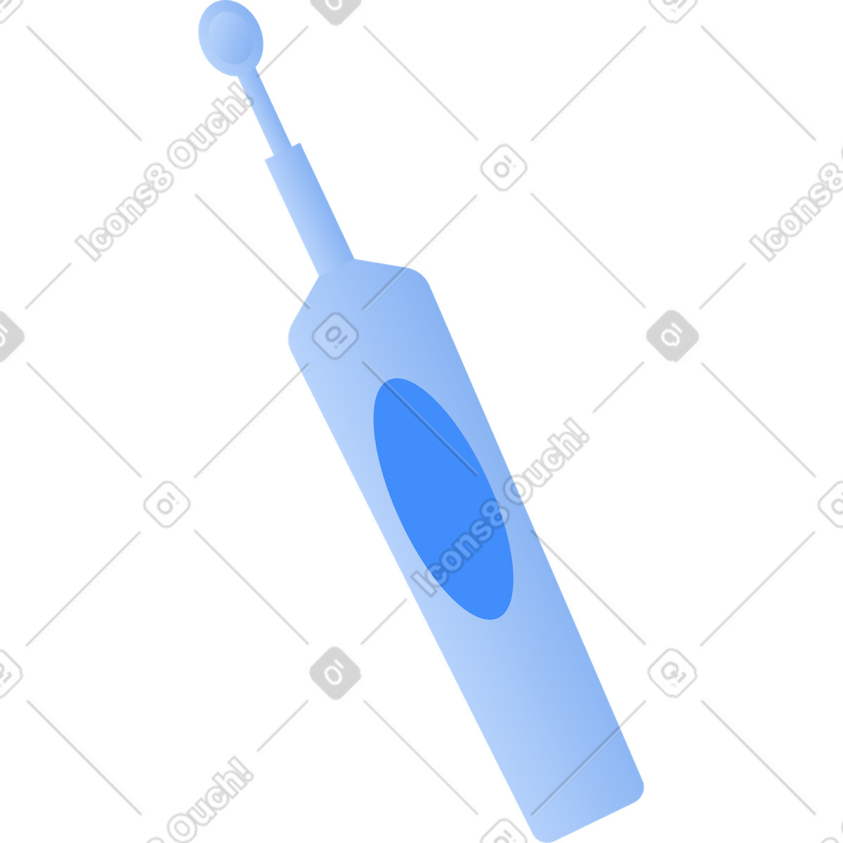 Ilustração de Escova dentes elétrica em no estilo Clip para baixar em PNG, SVG