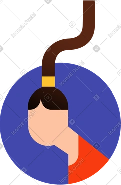 꼬리가 긴 사용자 아이콘 PNG, SVG