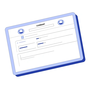 A feedback form on a screen with happy and neutral faces representing user opinions