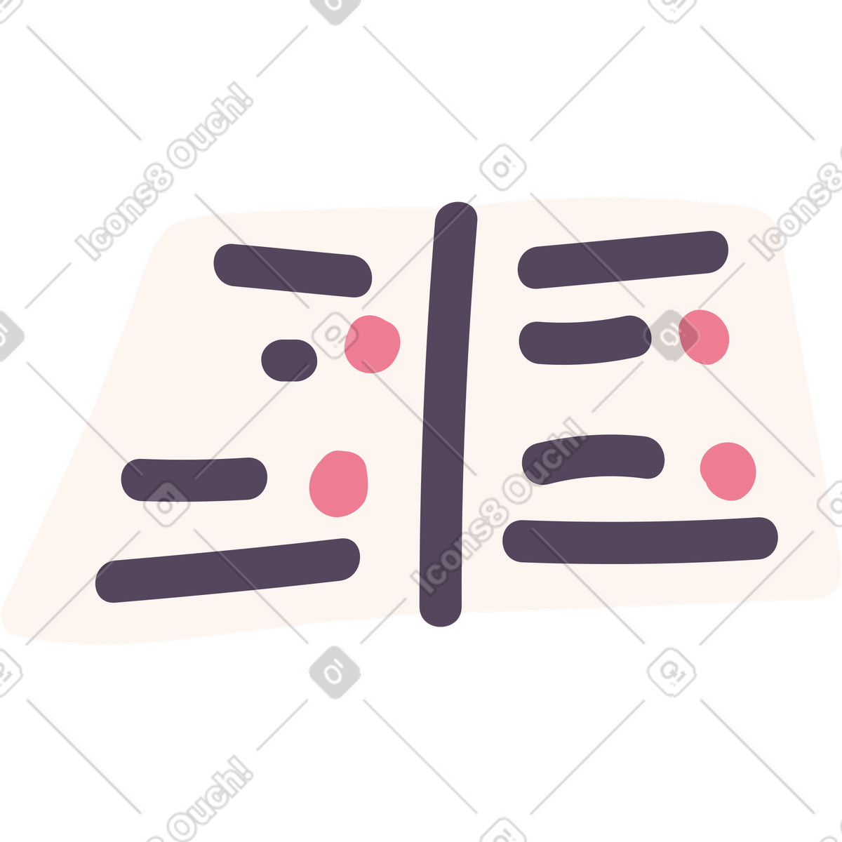 Pluto スタイルの ノート のイラストをPNG、SVG形式でダウンロード