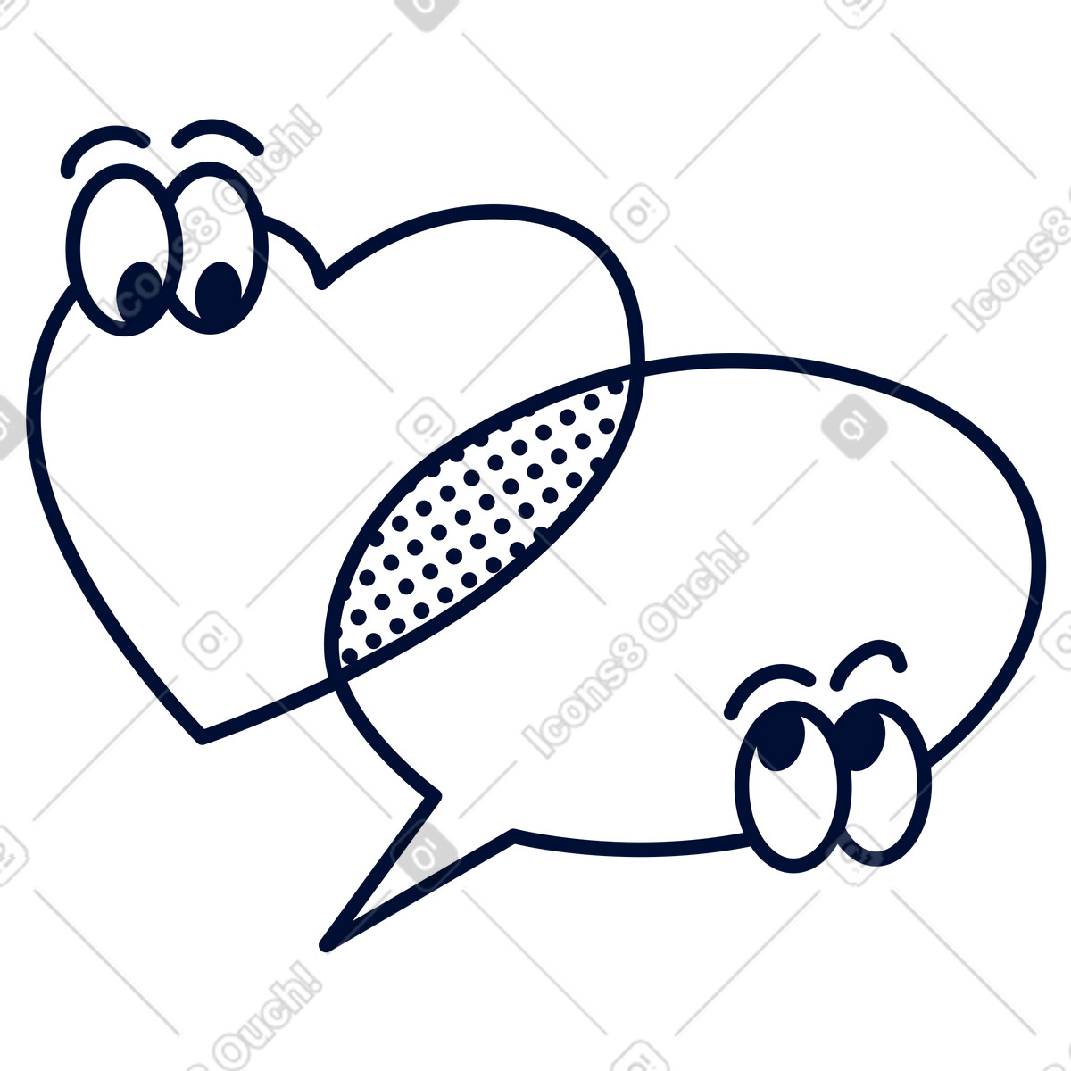 Customer feedback,User engagement,Social interaction metrics illustration in PNG, SVG