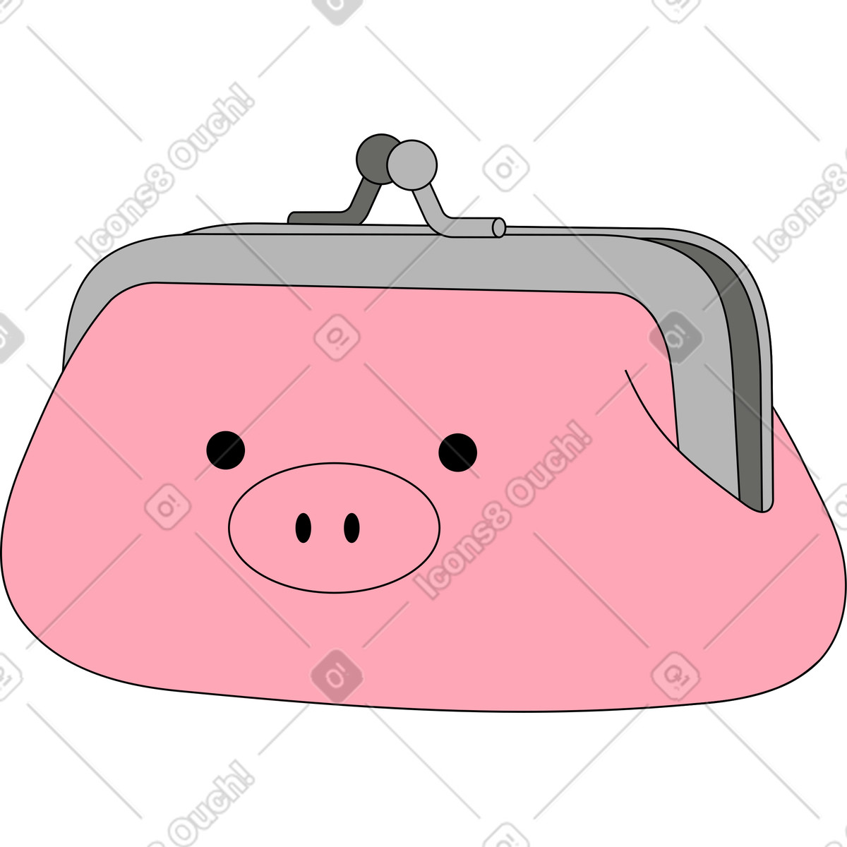 下载 Kindy 风格的 钱包 插画，支持 PNG、SVG 格式