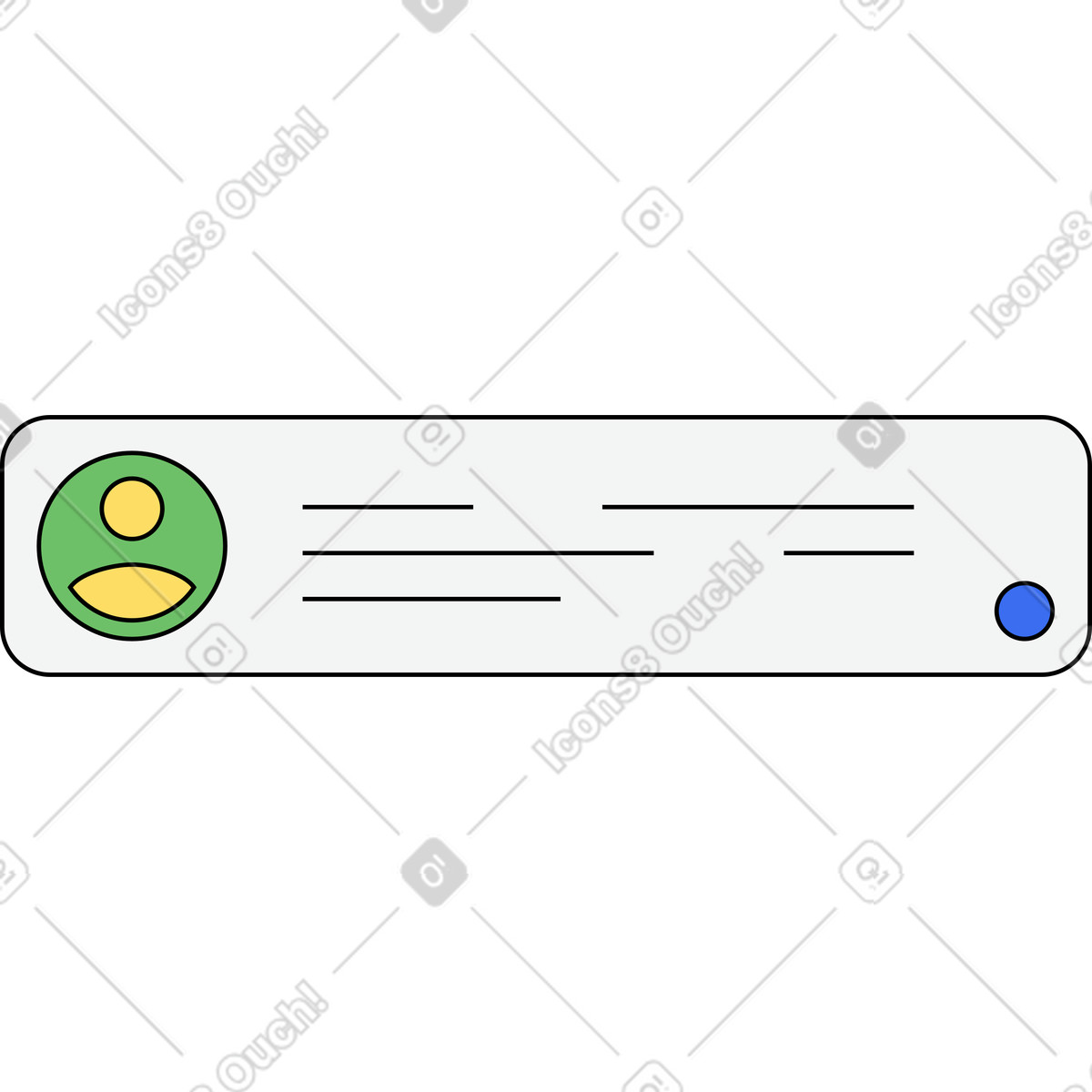 Illustration Description de la tâche dans le style Kindy à télécharger aux formats PNG, SVG