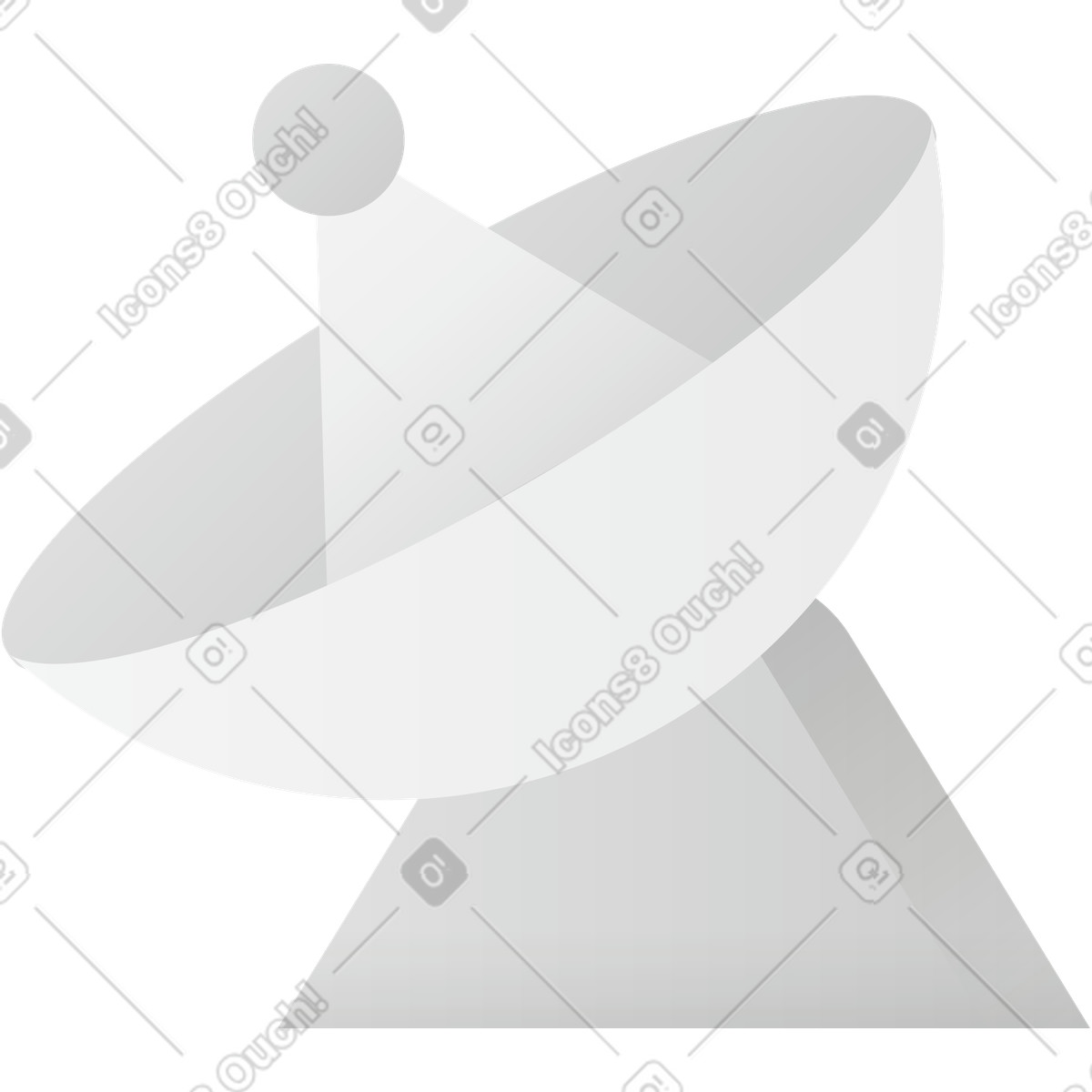 Ilustración Antena en estilo Hugo a descargar en PNG y SVG