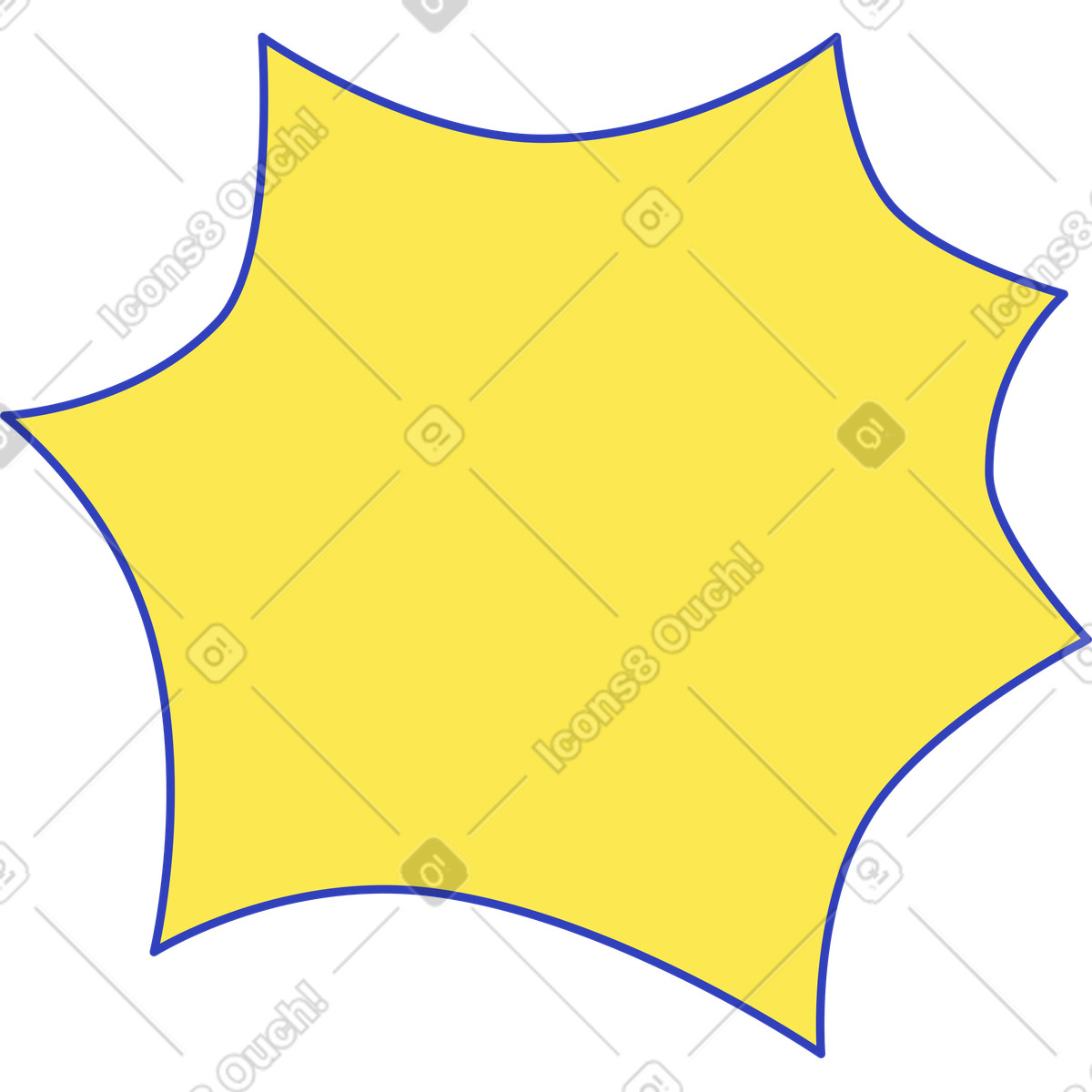Frame illustration in Eyeful style download in PNG, SVG
