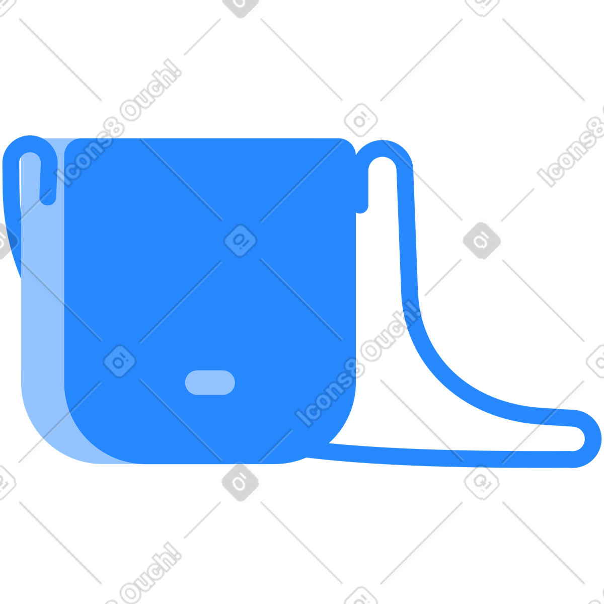 Urban スタイルの バッグ のイラストをPNG、SVG形式でダウンロード