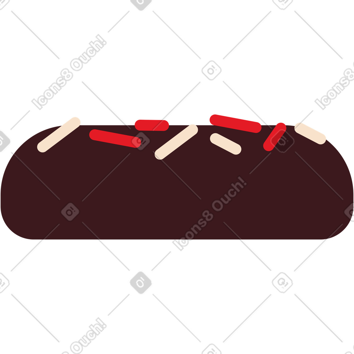 Ilustração de Doces em no estilo Folks para baixar em PNG, SVG