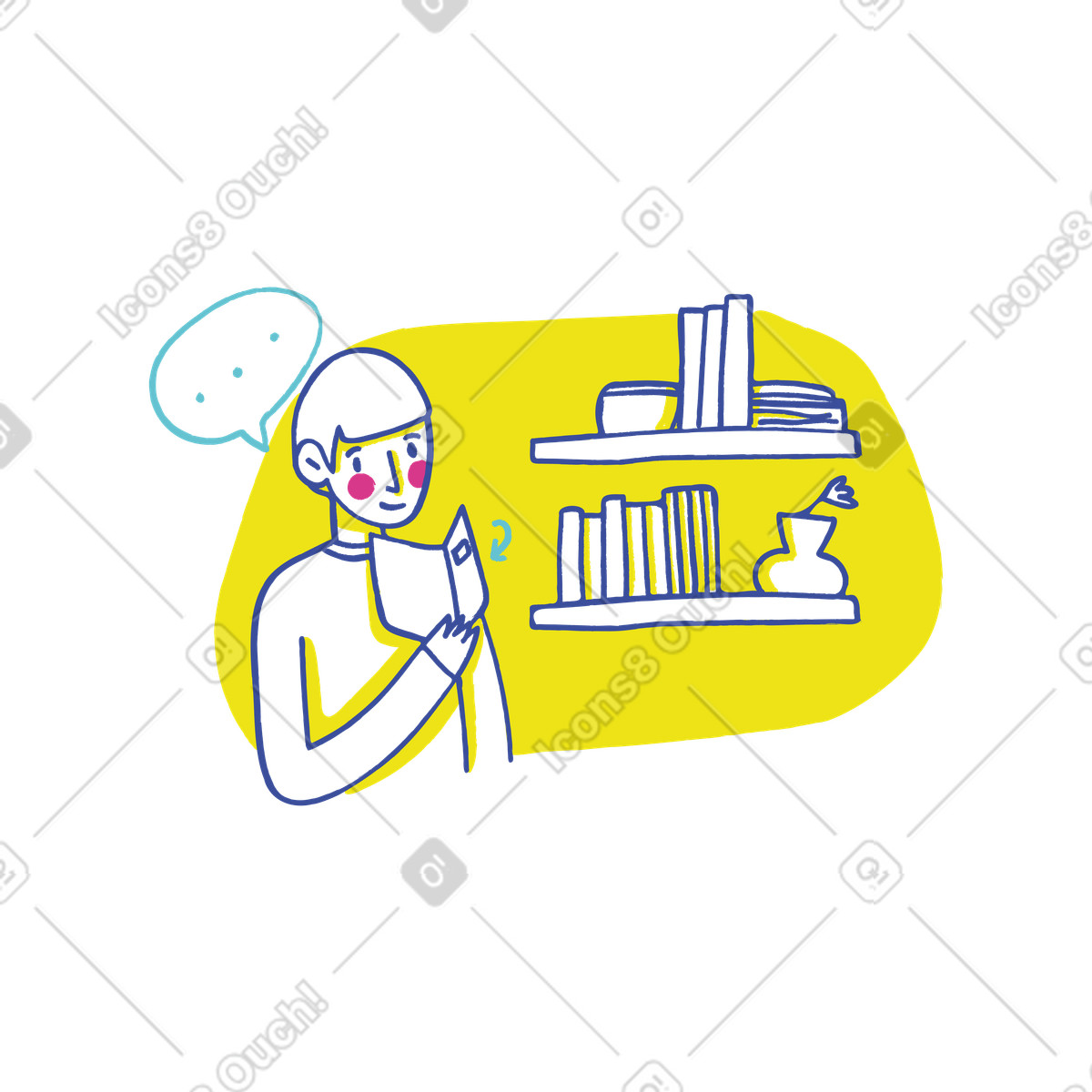 Illustration Sans commentaires dans le style Lime à télécharger aux formats PNG, SVG