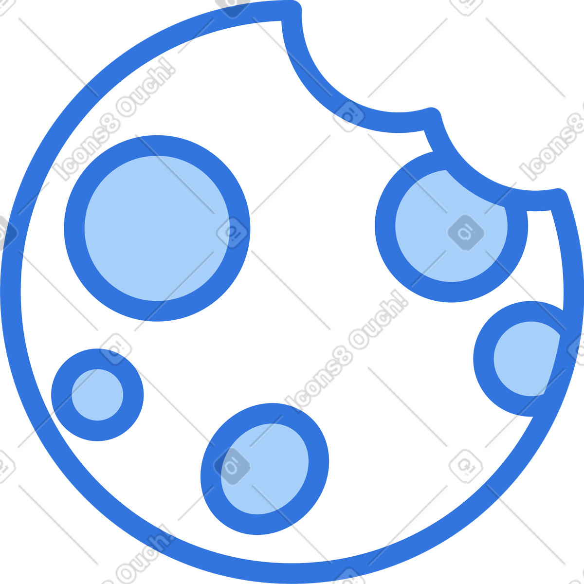 Illustration Biscuit dans le style Sky à télécharger aux formats PNG, SVG