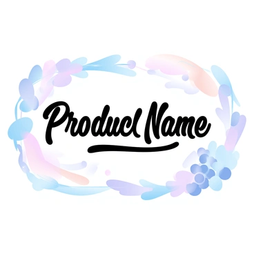 A creative and colorful design of a new wine label