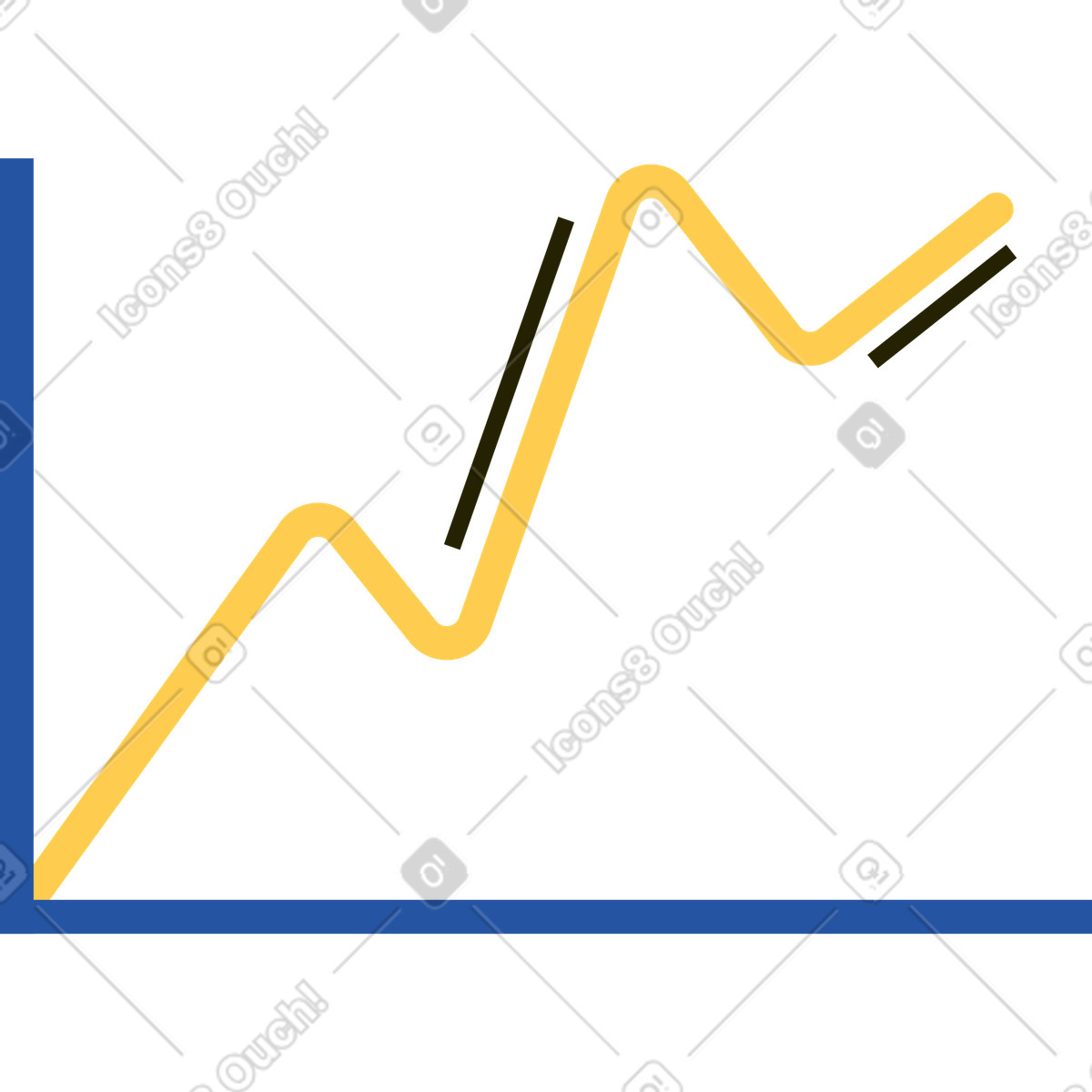 Ilustración Grafico en estilo Spot a descargar en PNG y SVG