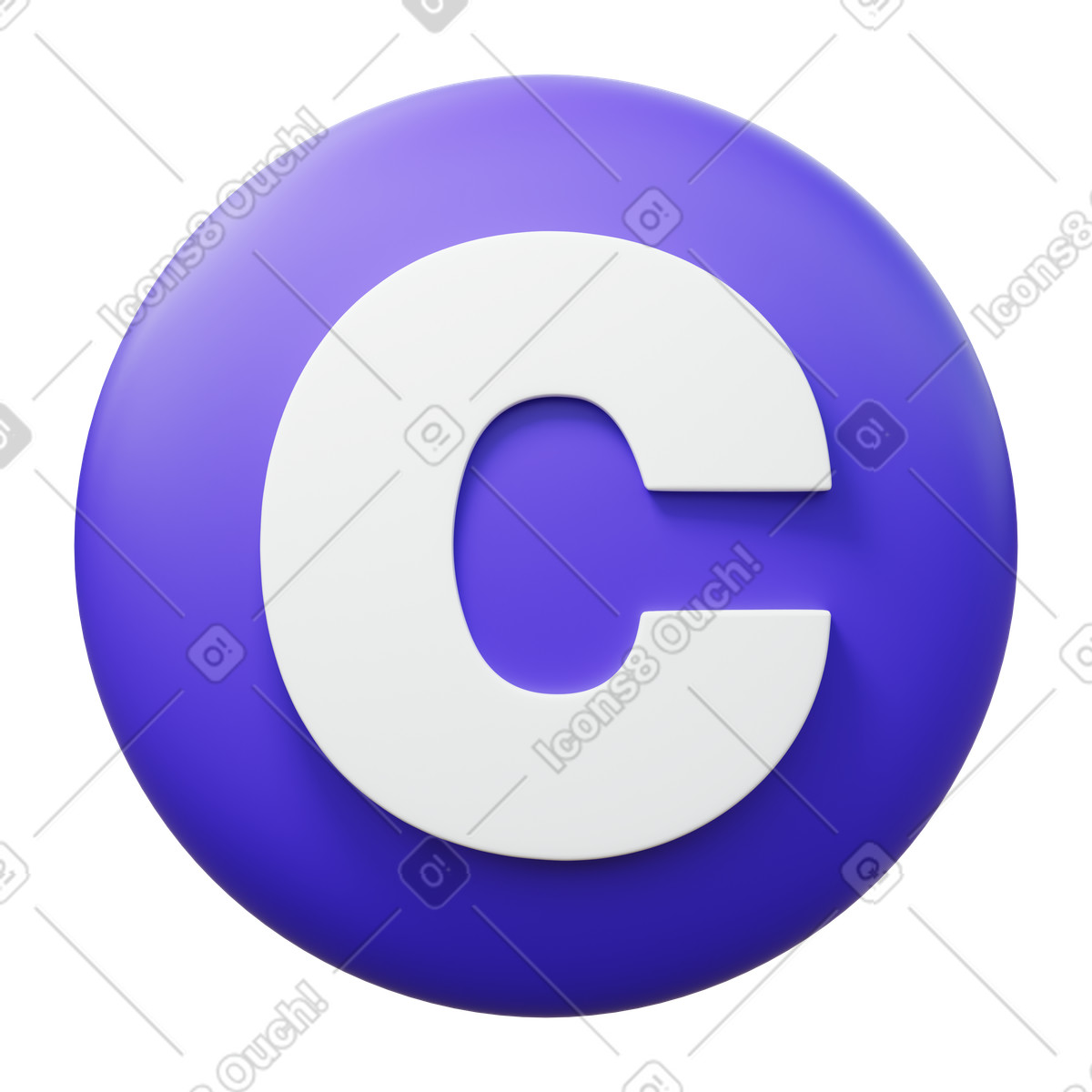 Illustration Logo ia de copie 3d dans le style Fluency à télécharger aux formats PNG, SVG