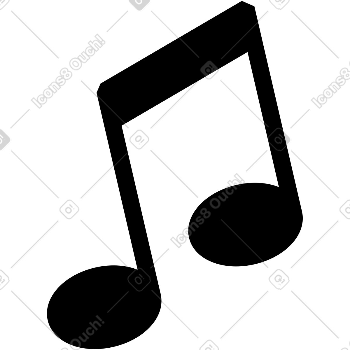 Hinweis-Illustration im Memphis-Stil als Download in PNG, SVG