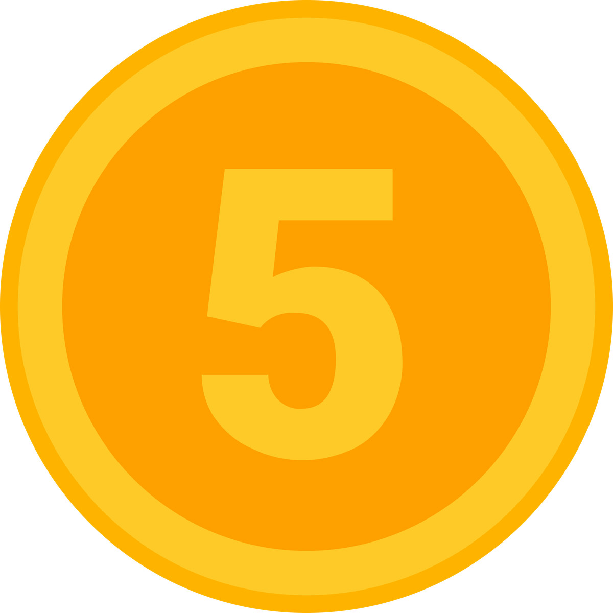 Coin illustration featuring a penny clipart on a transparent background graphic