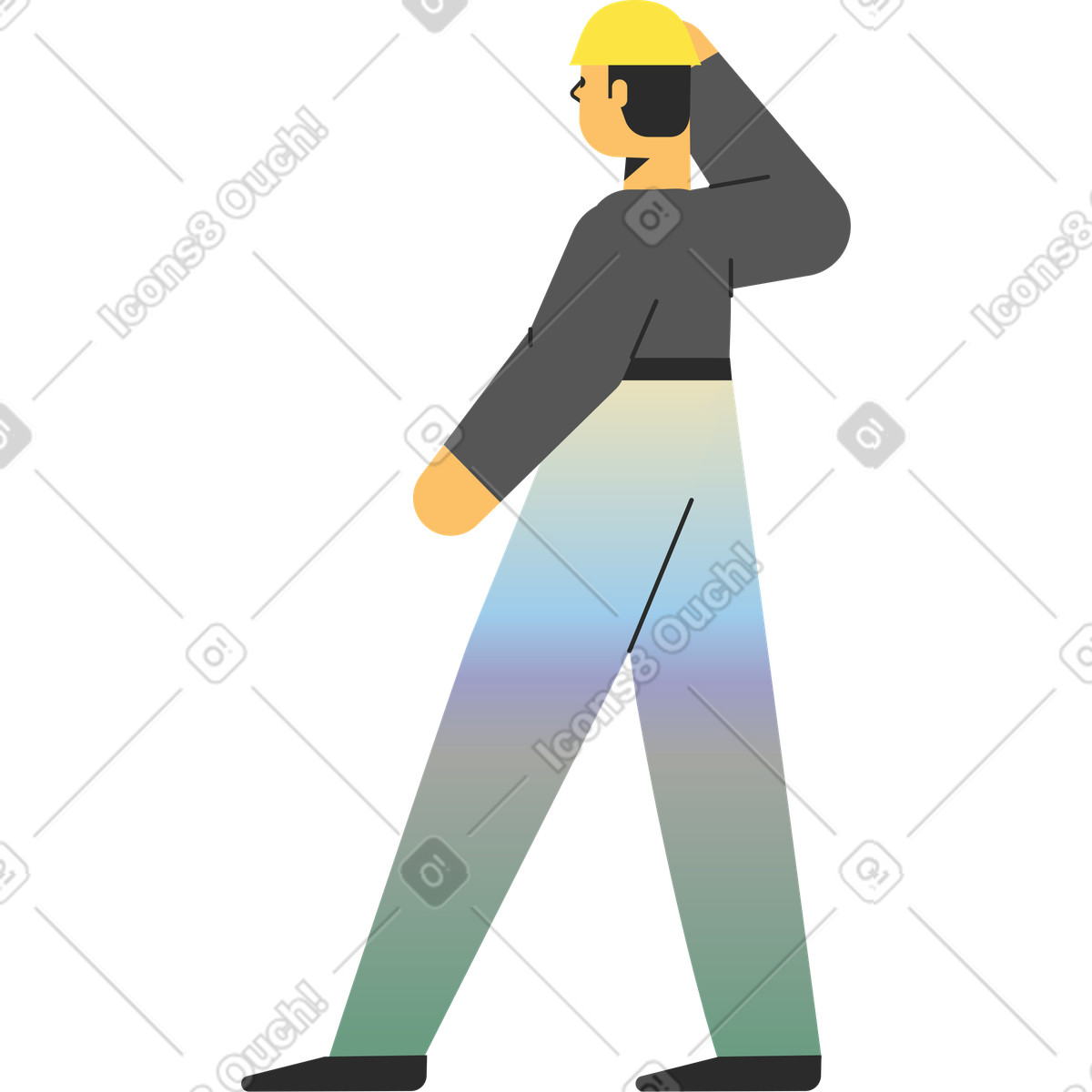 下载 Marginalia 风格的 建设者认为 插画，支持 PNG、SVG 格式
