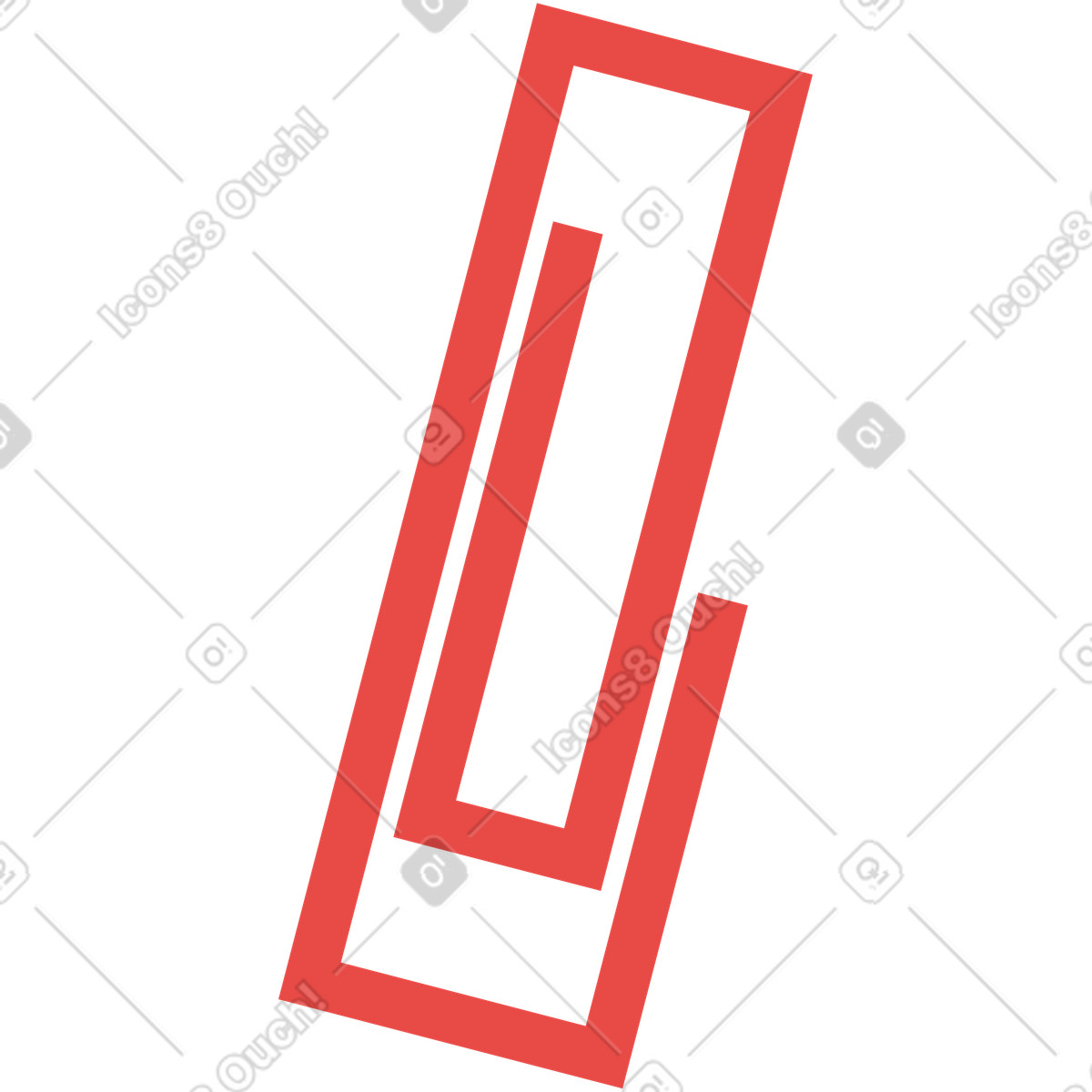 Иллюстрация Клипсы в стиле Clip — скачать в форматах PNG, SVG