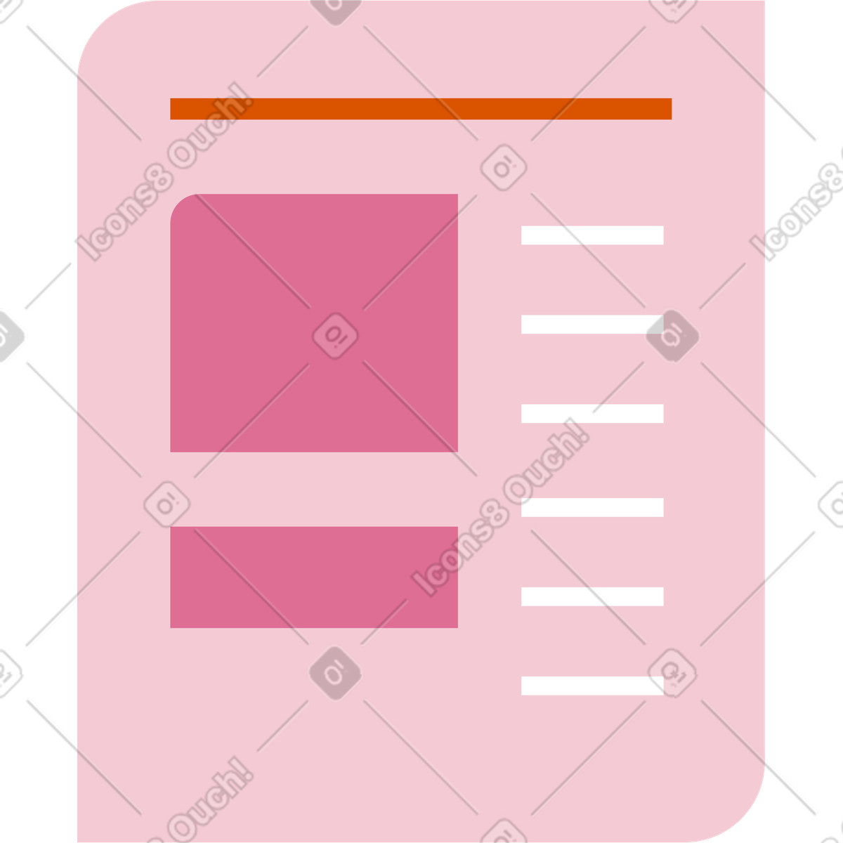 Vector スタイルの タスク ウィンドウ のイラストをPNG、SVG形式でダウンロード
