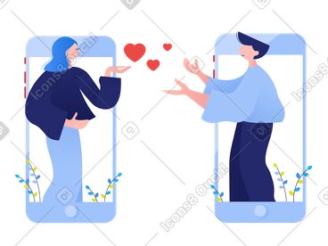 Valentinstag im chat PNG, SVG