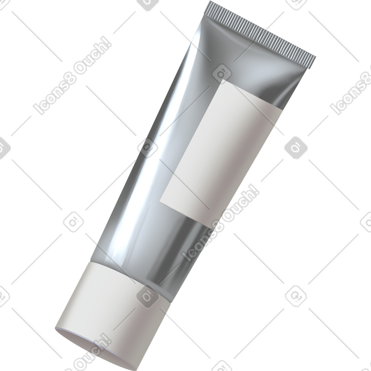 下载 Props 风格的 Cream tube 插画，支持 PNG、SVG 格式