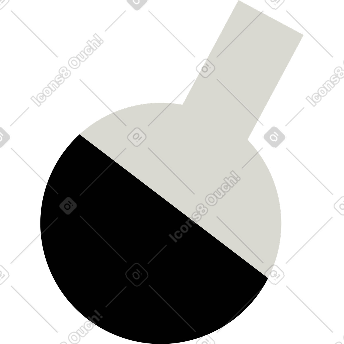 Ilustración Tubo de ensayo en estilo Burgundy a descargar en PNG y SVG