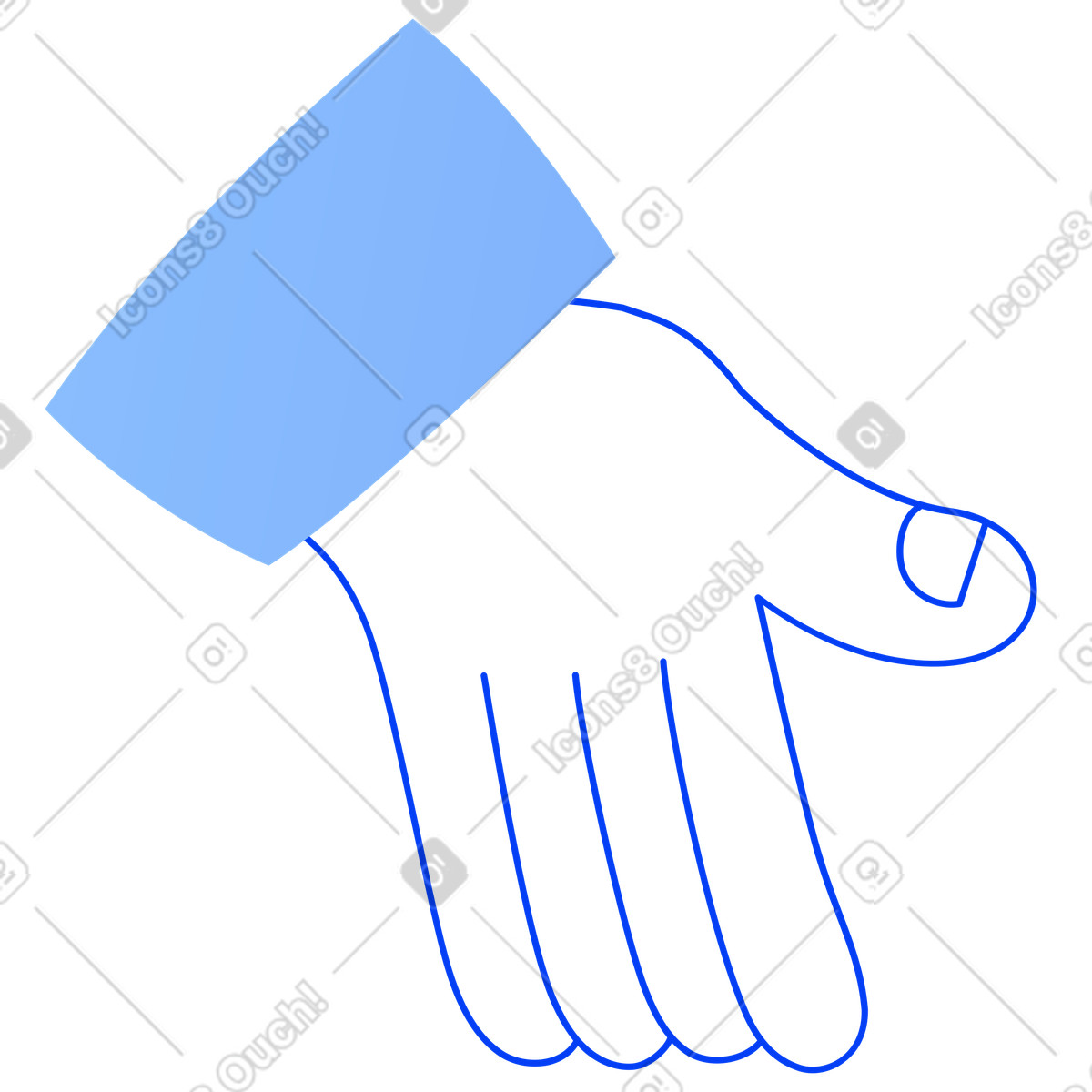 Иллюстрация Wrist в стиле Buddy — скачать в форматах PNG, SVG