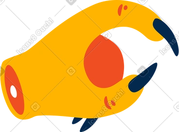 Monstrous hand PNG, SVG
