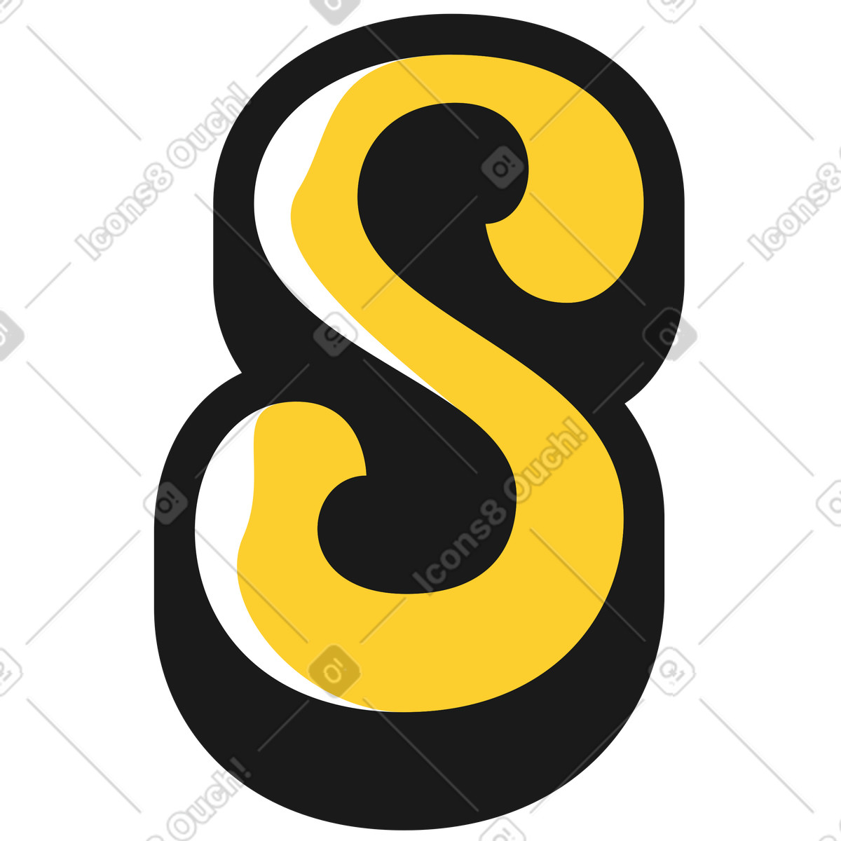 Lettere minuscole illustrazione in stile Taxi scarica in PNG, SVG