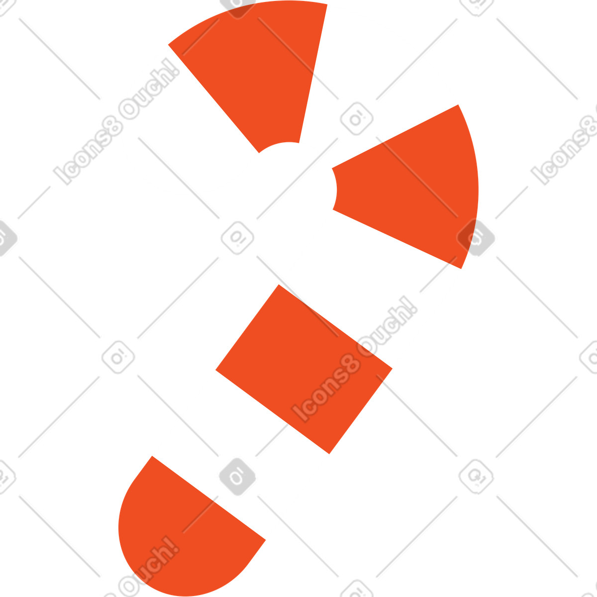 下载 Flame 风格的 糖果手杖 插画，支持 PNG、SVG 格式