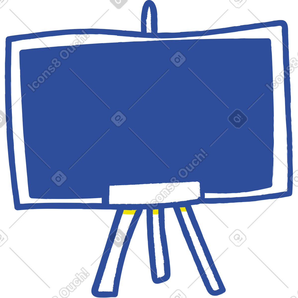 Board illustration in Lime style download in PNG, SVG