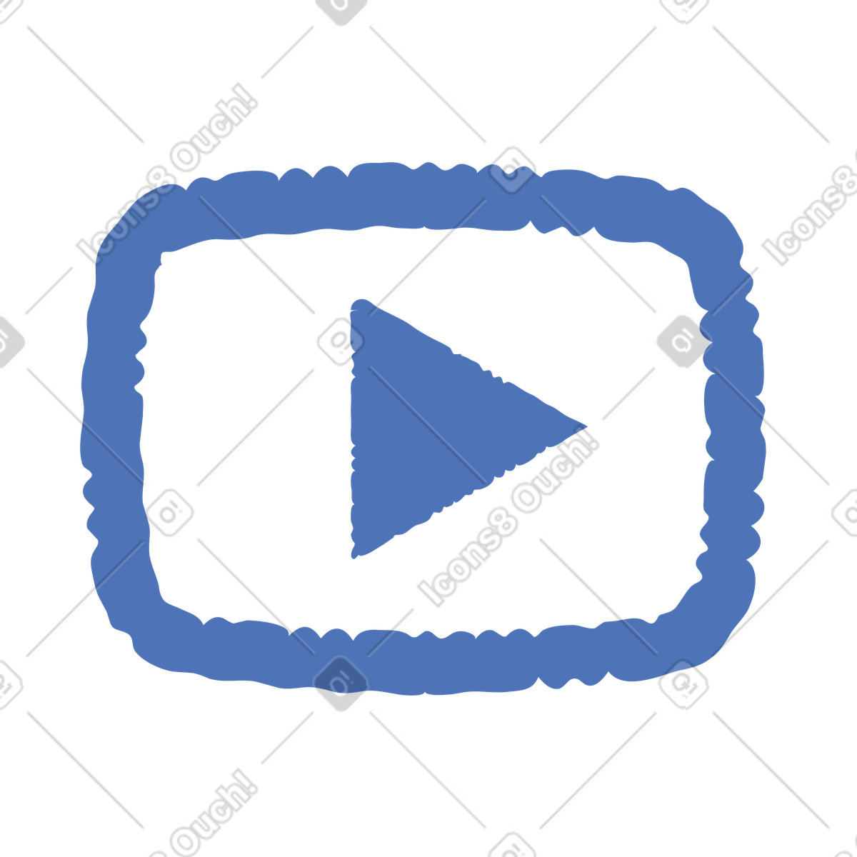 Иллюстрация Youtube в стиле Bermuda — скачать в форматах PNG, SVG