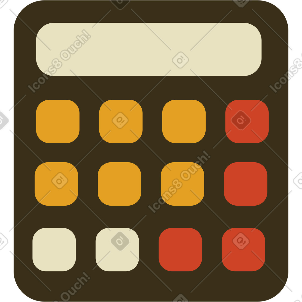 下载 Arabica 风格的 计算器 插画，支持 PNG、SVG 格式