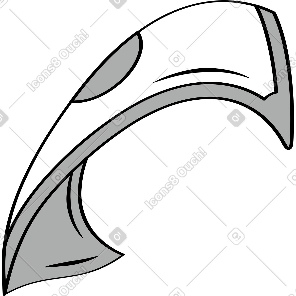 Paper money illustration in Looney style download in PNG, SVG