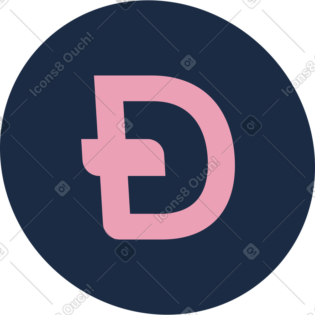 Illustration Doge dans le style Vector à télécharger aux formats PNG, SVG