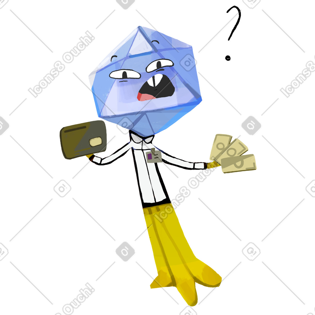 Card or cash illustration in Atomic style download in PNG, SVG