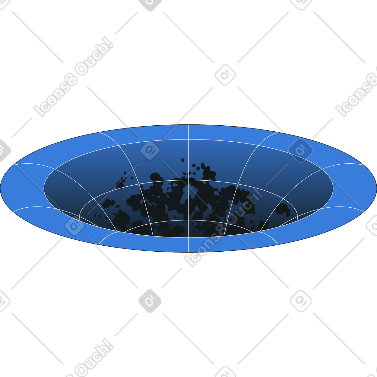 Imbuto illustrazione in stile Midnight scarica in PNG, SVG