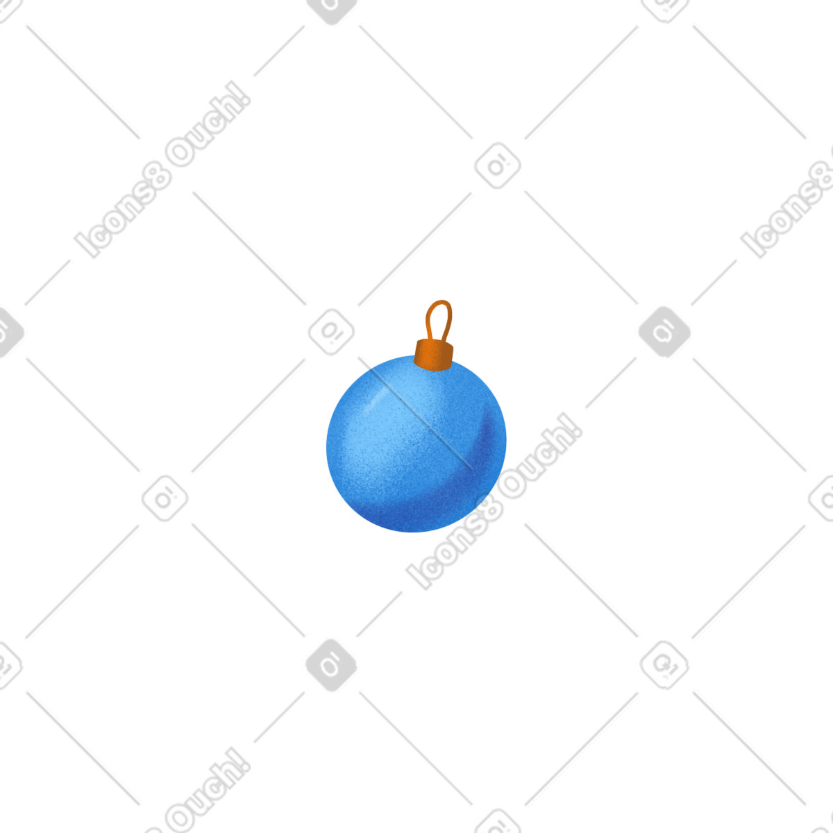Ilustración Toy in the shape of a blue ball en estilo Gleam descargar en PNG y SVG