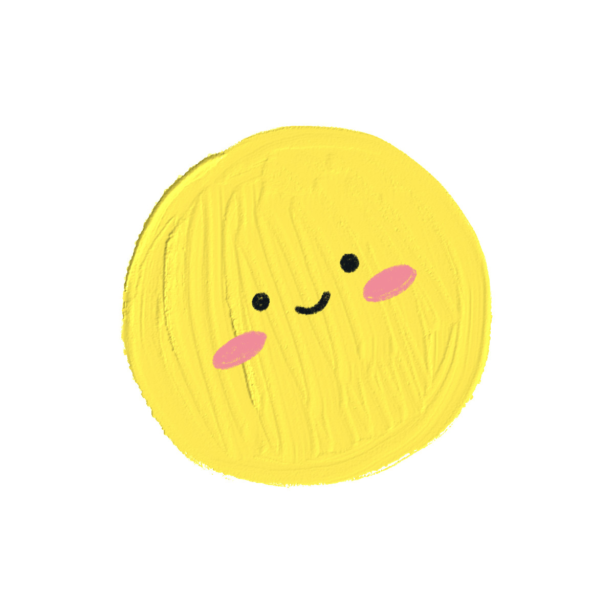 Experimental スタイルの イエロースマイリー のイラストをPNG、SVG形式でダウンロード