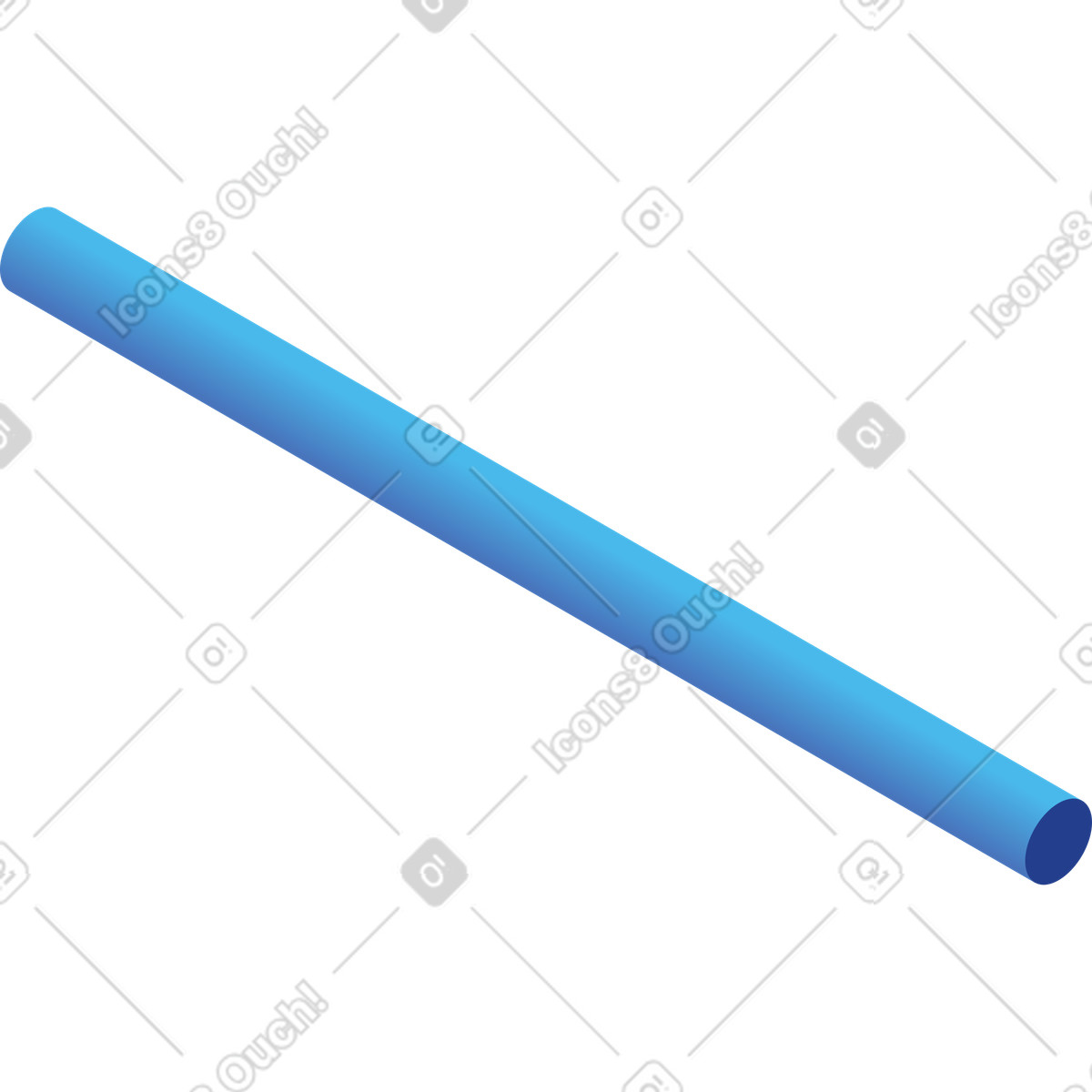 Rohr-Illustration im Quantum-Stil als Download in PNG, SVG