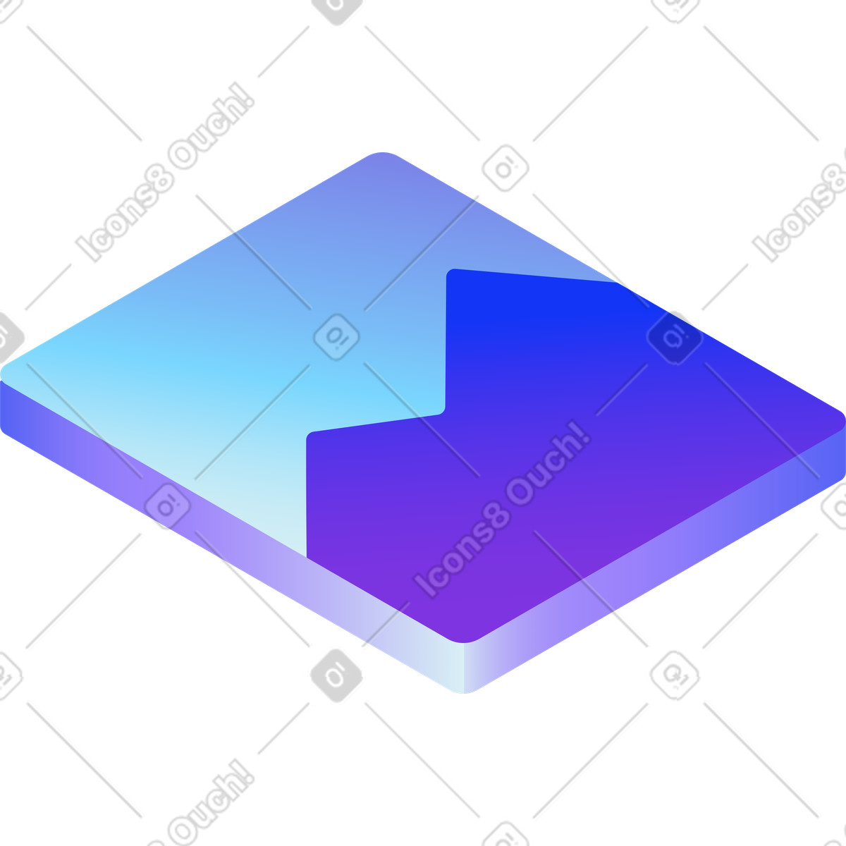Illustration Panneau avec image dans le style Hi-tech à télécharger aux formats PNG, SVG