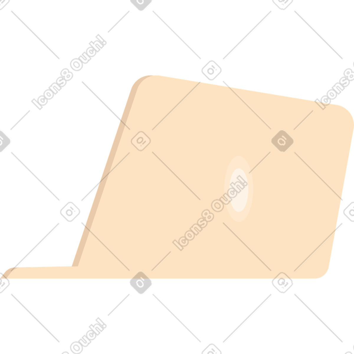 Il computer portatile illustrazione in stile Dizzy scarica in PNG, SVG