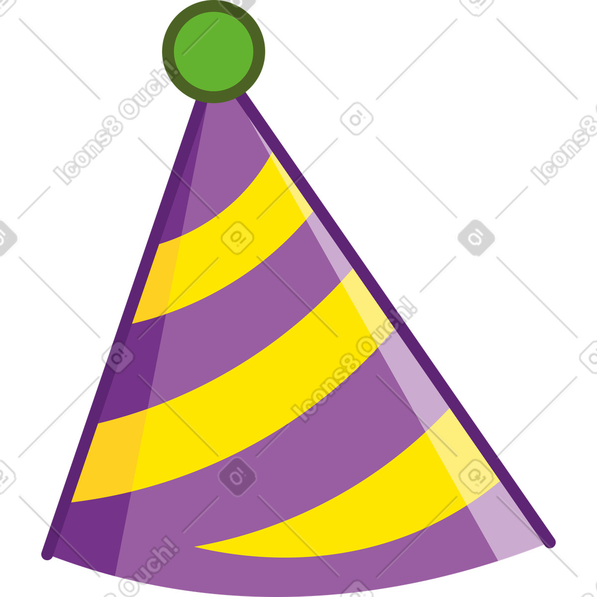 下载 Kitekat 风格的 帽 插画，支持 PNG、SVG 格式